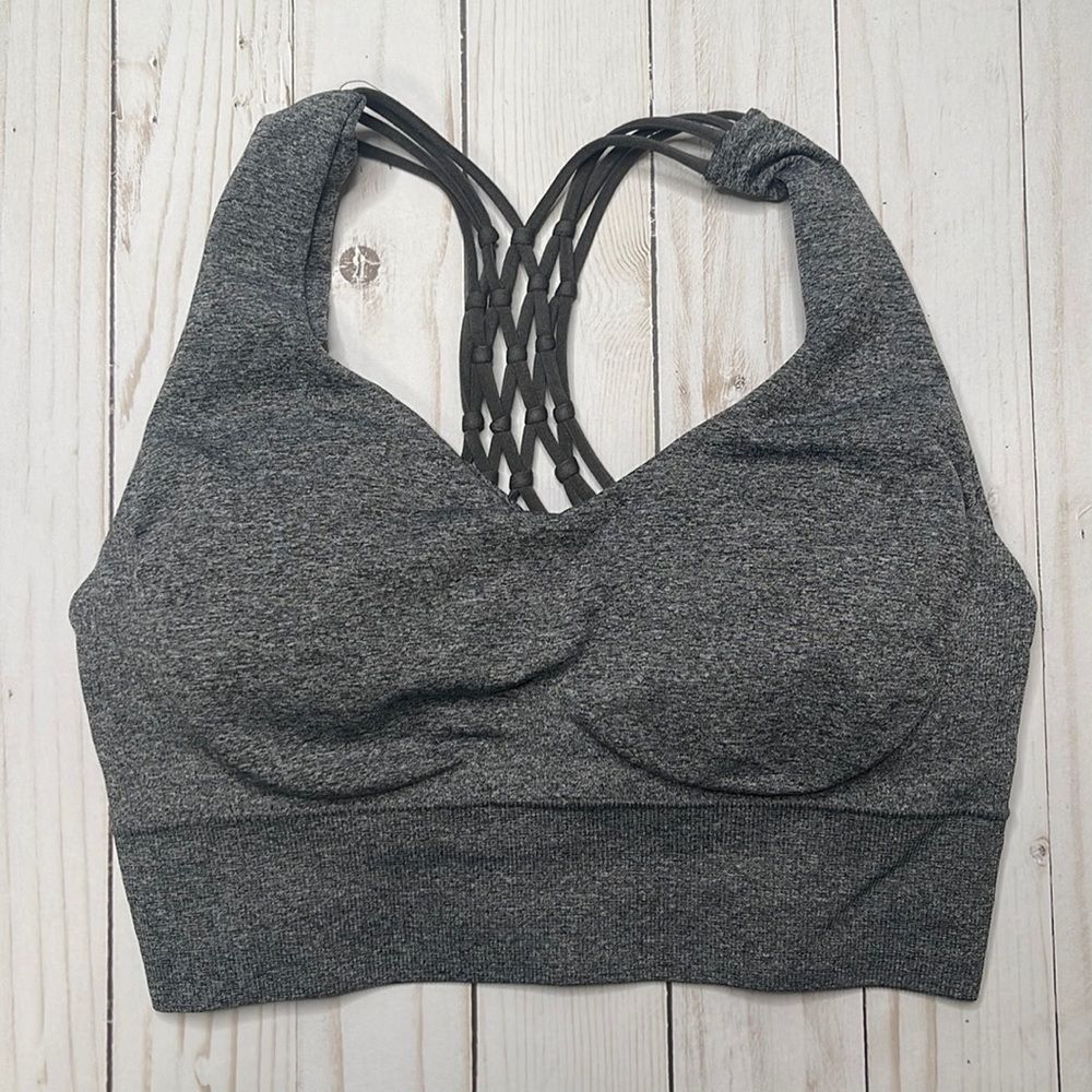 Pro-Fit Seamless Sports Bra - Grey